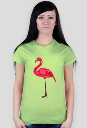 Flaming t-shirt damski