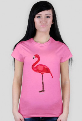 Flaming t-shirt damski