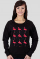 Flamingi 9 - bluza damska