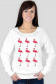 Flamingi 9 - bluza damska