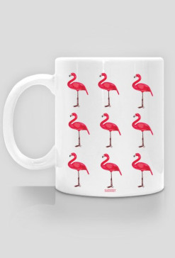 Flamingi 18- kubek