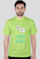 U mnie działa! - geek - t-shirt męski