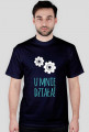 U mnie działa! - geek - t-shirt męski