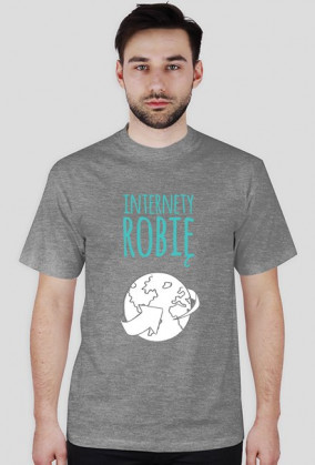 Internety Robię - geek - t-shirt męski