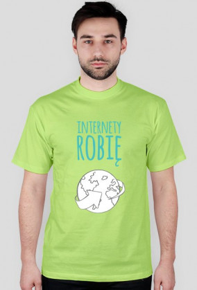 Internety Robię - geek - t-shirt męski