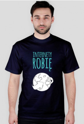 Internety Robię - geek - t-shirt męski