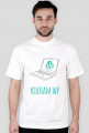 Kocham WP - geek - t-shirt męski