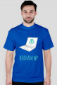 Kocham WP - geek - t-shirt męski