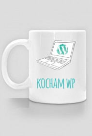 Kocham WP - geek - kubek gadżet
