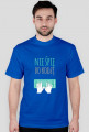 Nie śpię, bo kodzę - geek - t-shirt męski