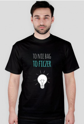 To nie bag to ficzer - geek - t-shirt męski