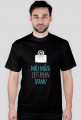 Mój mózg jest pełen SPAMU - geek - t-shirt męski