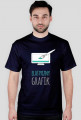 Elastyczny grafik - grafik - t-shirt męski