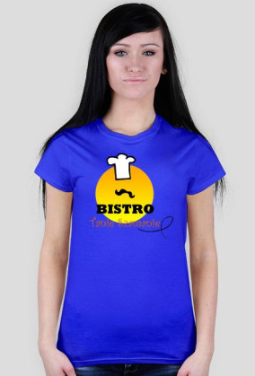 t-shirt damski nadruk przód duży