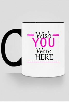 Kubek kolorowy Wish You Were Here