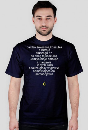 Koszulka z opisem koszulki