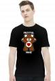 Miś Przytul mnie (slim t-shirt) jasna grafika