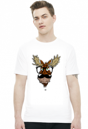 Koszulka męska - ŁOŚ HIPSTER