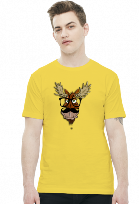 Koszulka męska - ŁOŚ HIPSTER