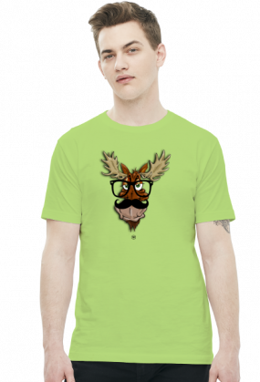 Koszulka męska - ŁOŚ HIPSTER