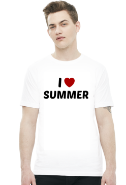 I Love Summer (t-shirt) ciemna grafika