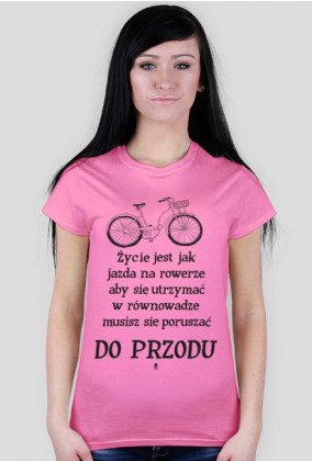 Koszulka damska - DO PRZODU!