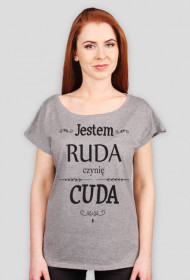 Koszulka damska - Ruda