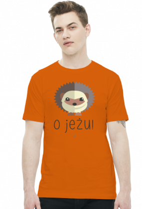 Koszulka męska - O JEŻU!