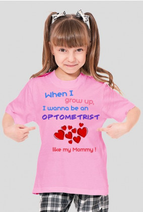 Koszulka dla dziewczynki - Like my Mommy!