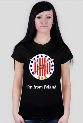 Koszulka damska "I'm from Poland"