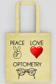 Torba Eko - Peace/Love/Optometry