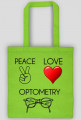 Torba Eko - Peace/Love/Optometry