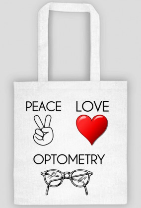 Torba Eko - Peace/Love/Optometry