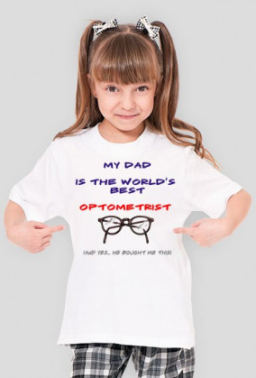 Koszulka dla dziewczynki - Best Dad