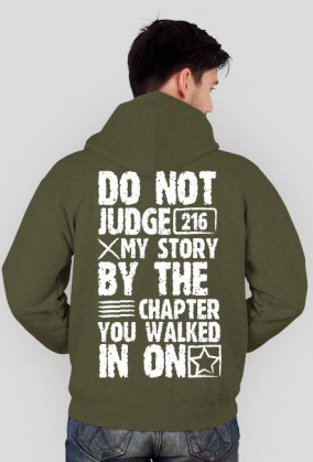 Not Judge Zip Hoodie