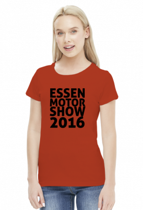 Essen Motor Show 2016 v2 (bluzka damska) ciemna grafika