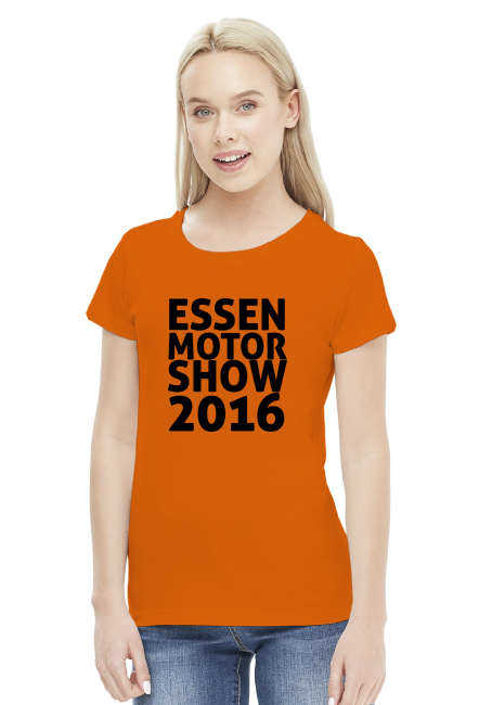 Essen Motor Show 2016 v2 (bluzka damska) ciemna grafika