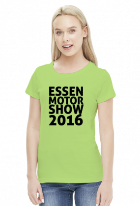 Essen Motor Show 2016 v2 (bluzka damska) ciemna grafika