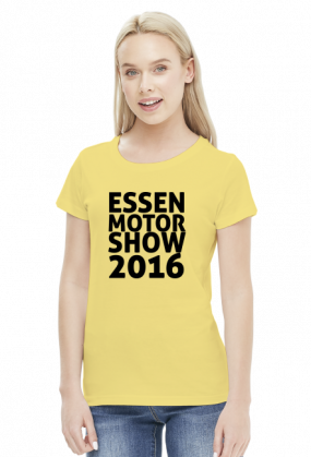 Essen Motor Show 2016 v2 (bluzka damska) ciemna grafika