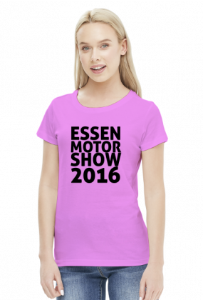 Essen Motor Show 2016 v2 (bluzka damska) ciemna grafika