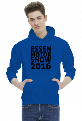 Essen Motor Show 2016 v2 (bluza z kapturem) ciemna grafika