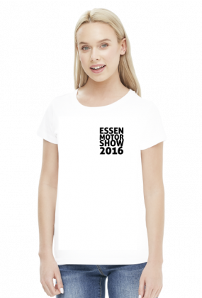 Essen Motor Show 2016 v2 małe (bluzka damska) ciemna grafika
