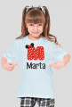 Koszulka dziecięca z nadrukiem "Marta"