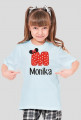 Koszulka dziecięca z nadrukiem "Monika"