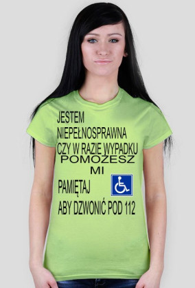 NIEPEŁNOSPRAWNA