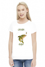 Koszulka damska - GRUBA RYBA #2