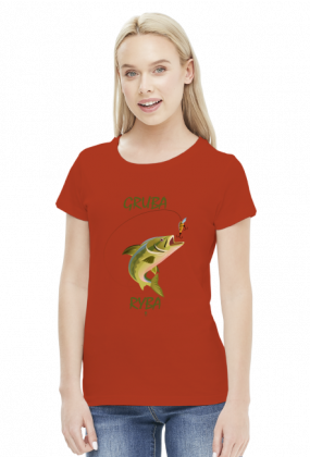Koszulka damska - GRUBA RYBA #2