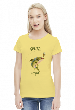 Koszulka damska - GRUBA RYBA #2