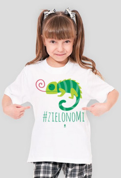 Koszulka dziecięca - #ZIELONO MI #2