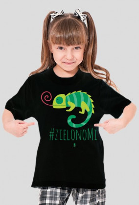 Koszulka dziecięca - #ZIELONO MI #2